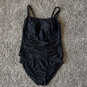 Black Tankini Swimsuit